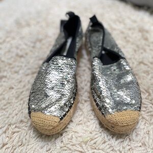 Zara sequins flats